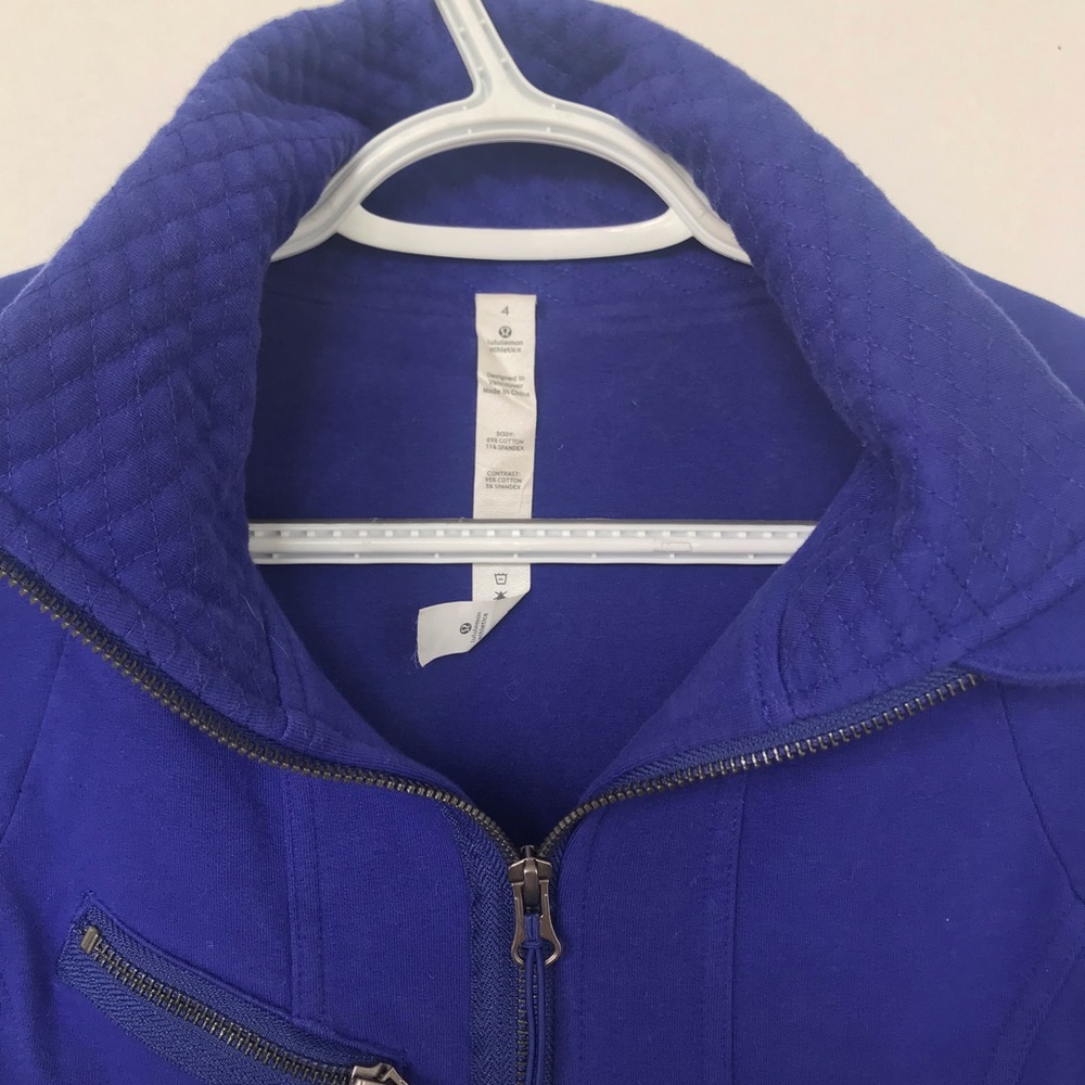 Lululemon Royal Blue Jacket - Picture 2 of 3